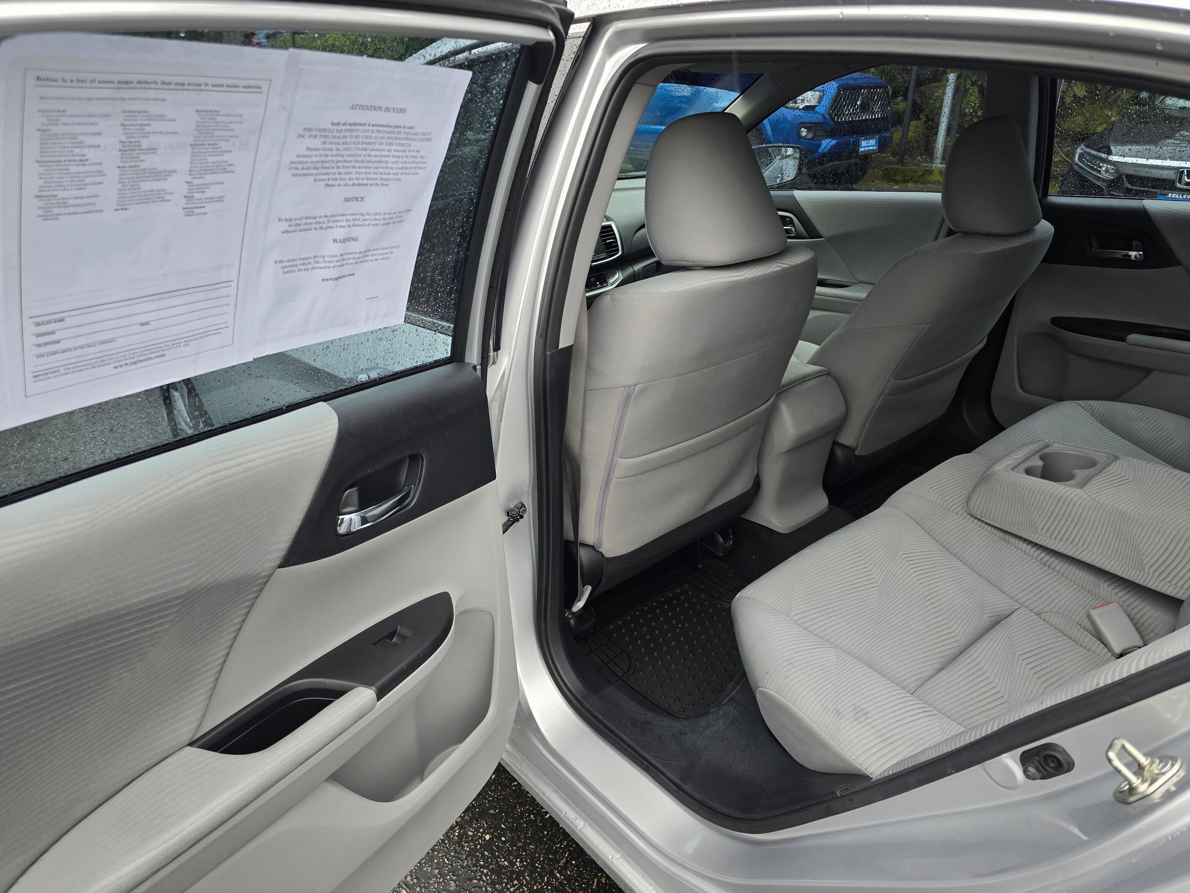 2015 Honda Accord Sedan LX