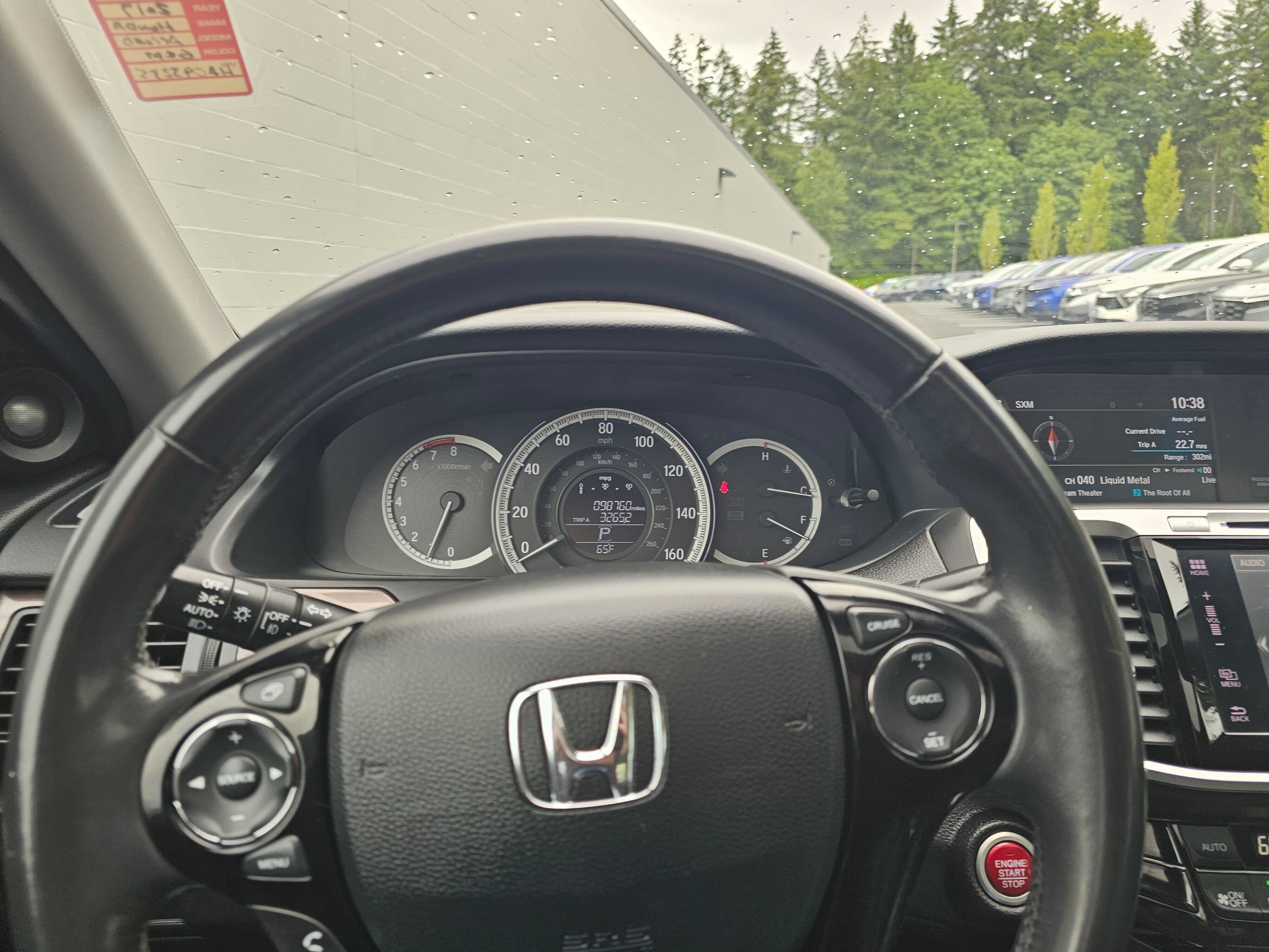 2017 Honda Accord Sedan EX-L V6