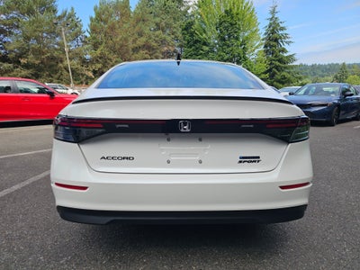 2026 Honda Accord Hybrid Sport