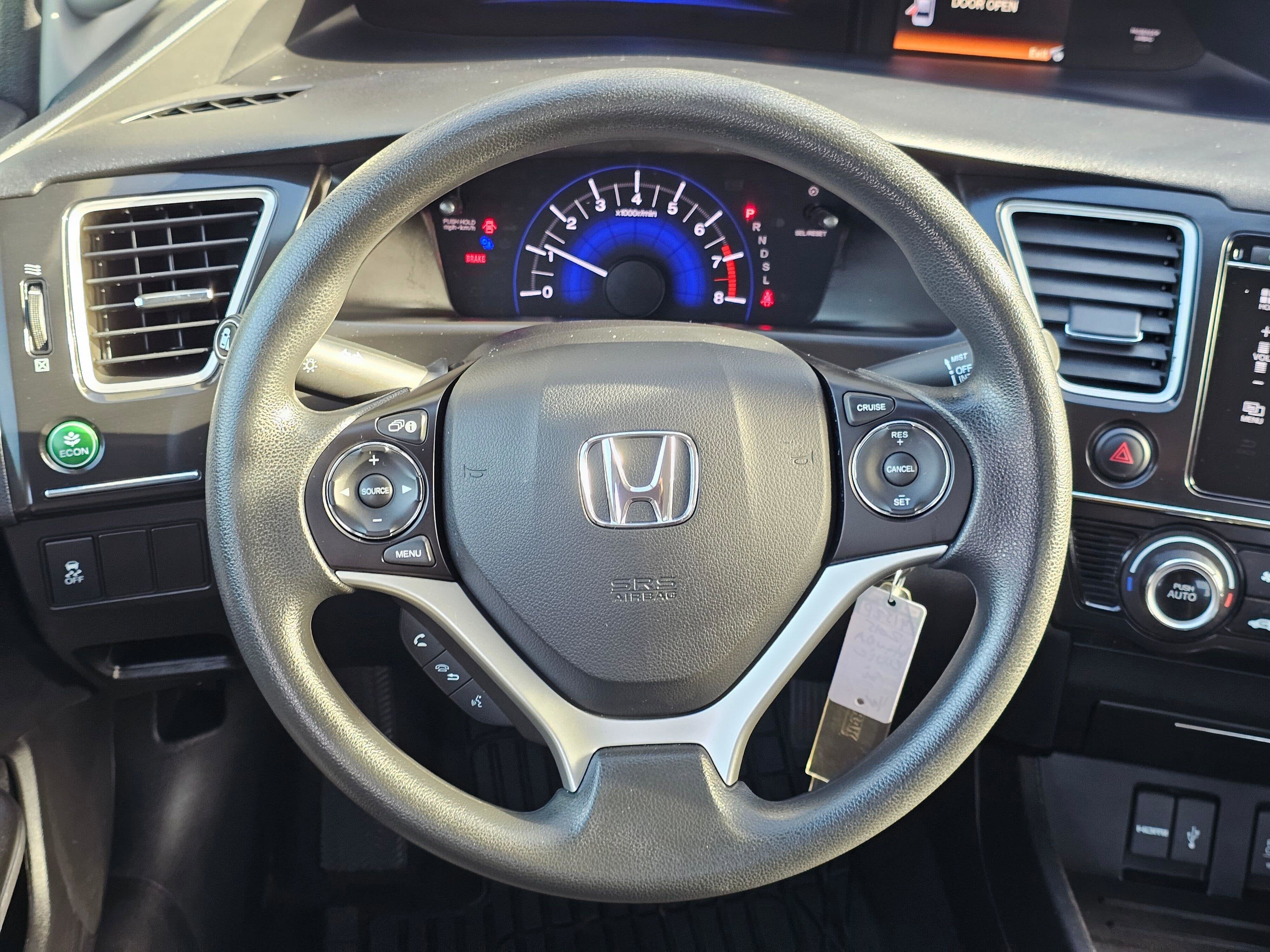 2015 Honda Civic Sedan SE