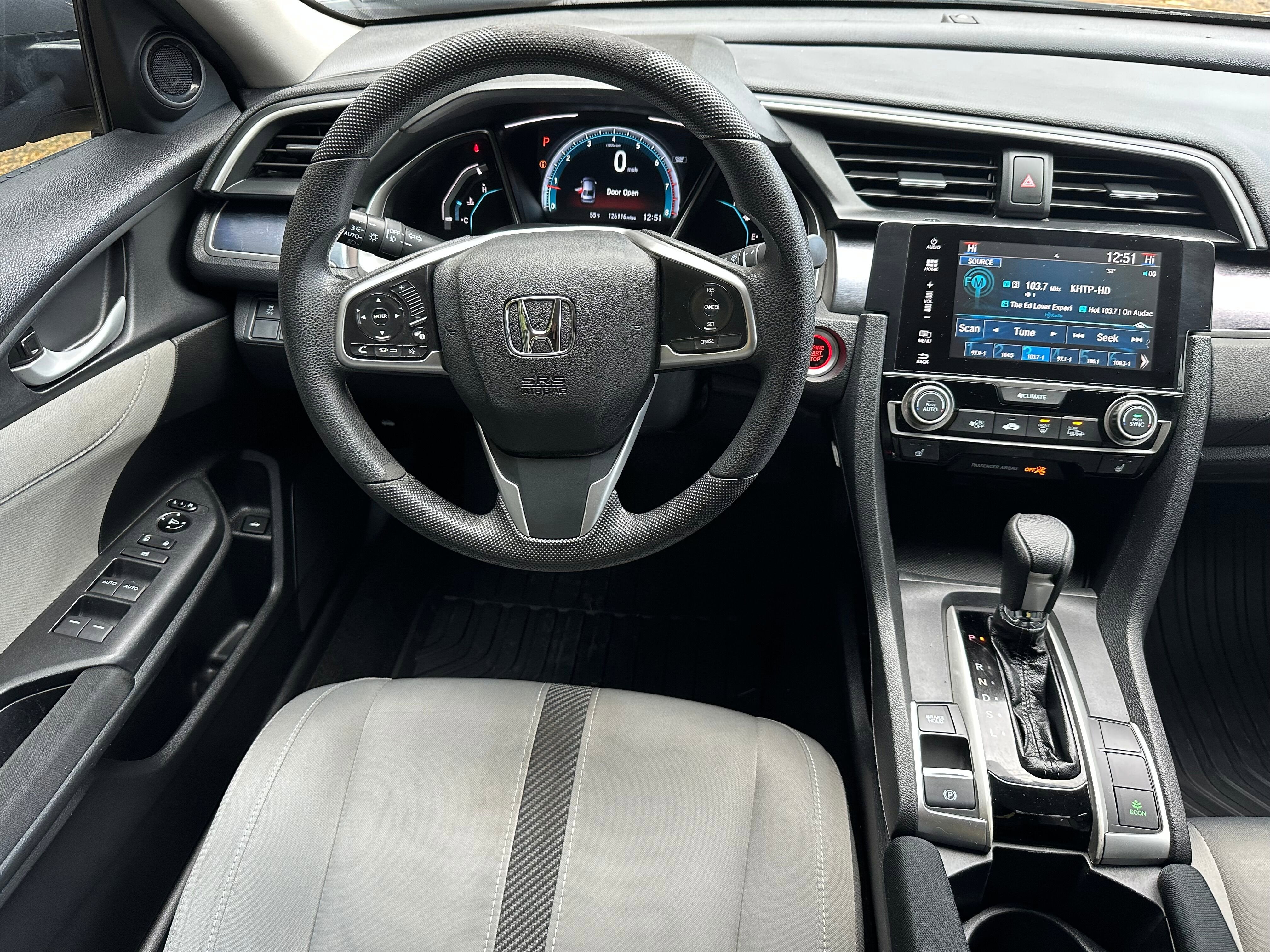 2017 Honda Civic Sedan EX-T