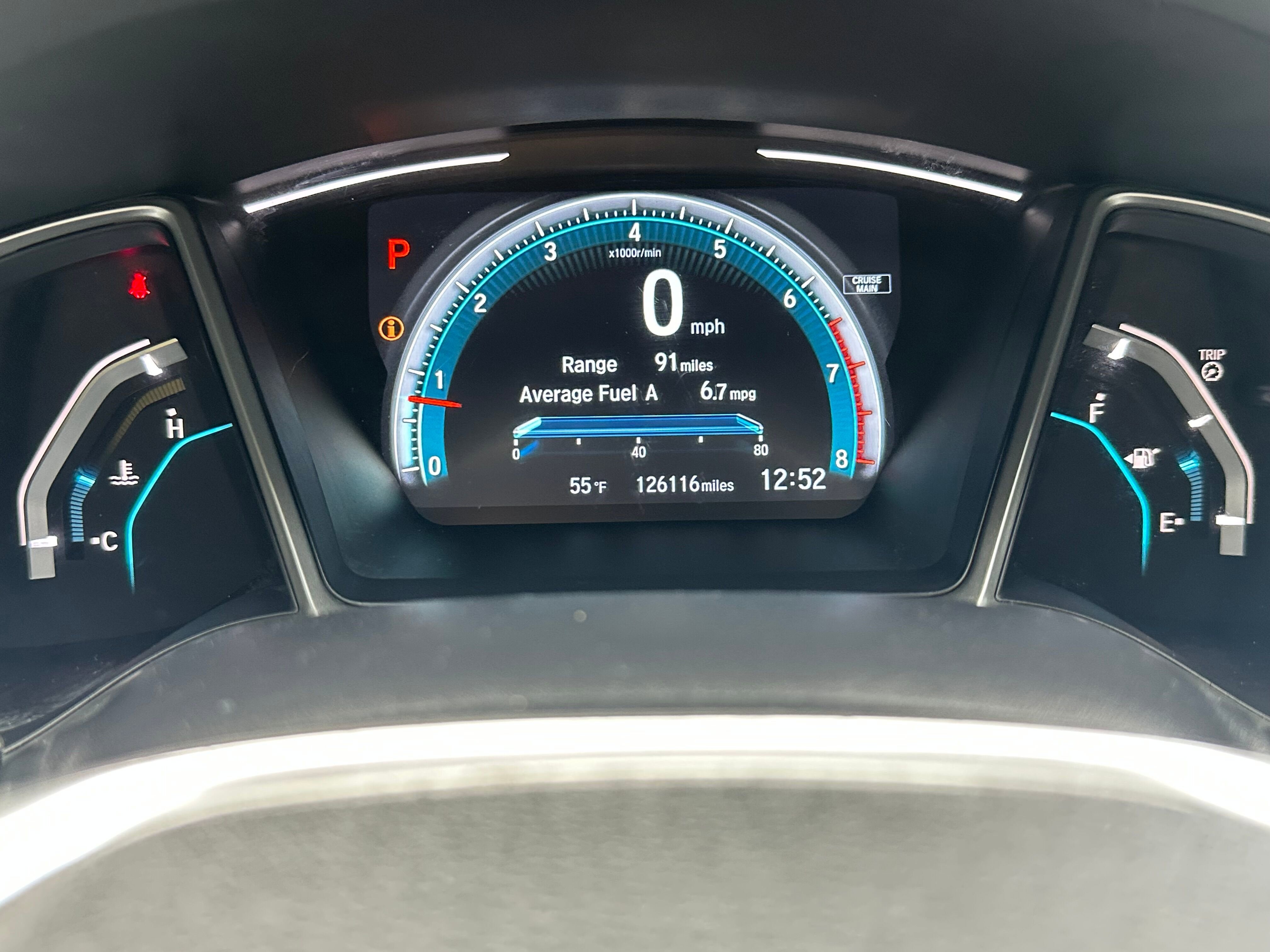 2017 Honda Civic Sedan EX-T