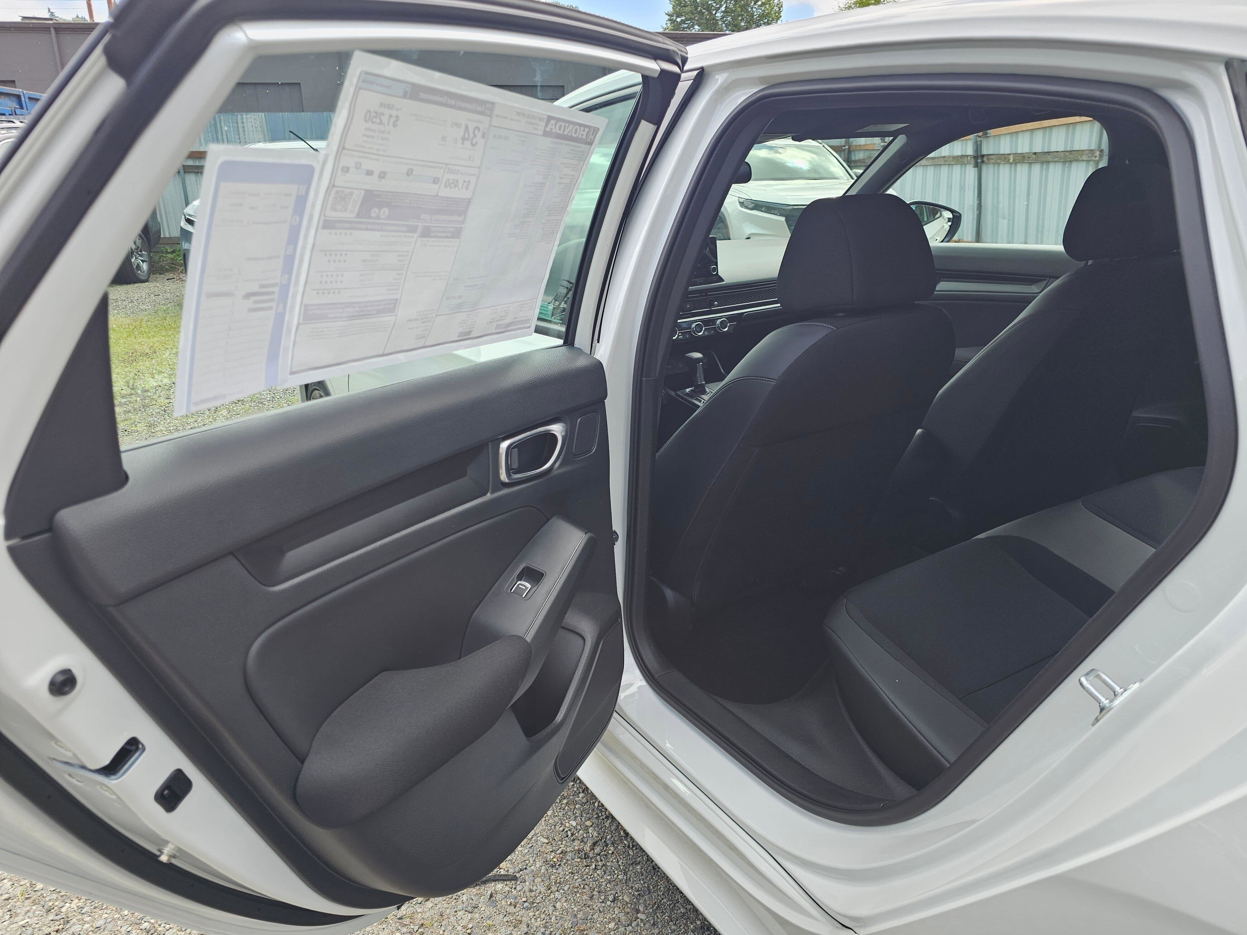 2026 Honda Civic Sedan Sport
