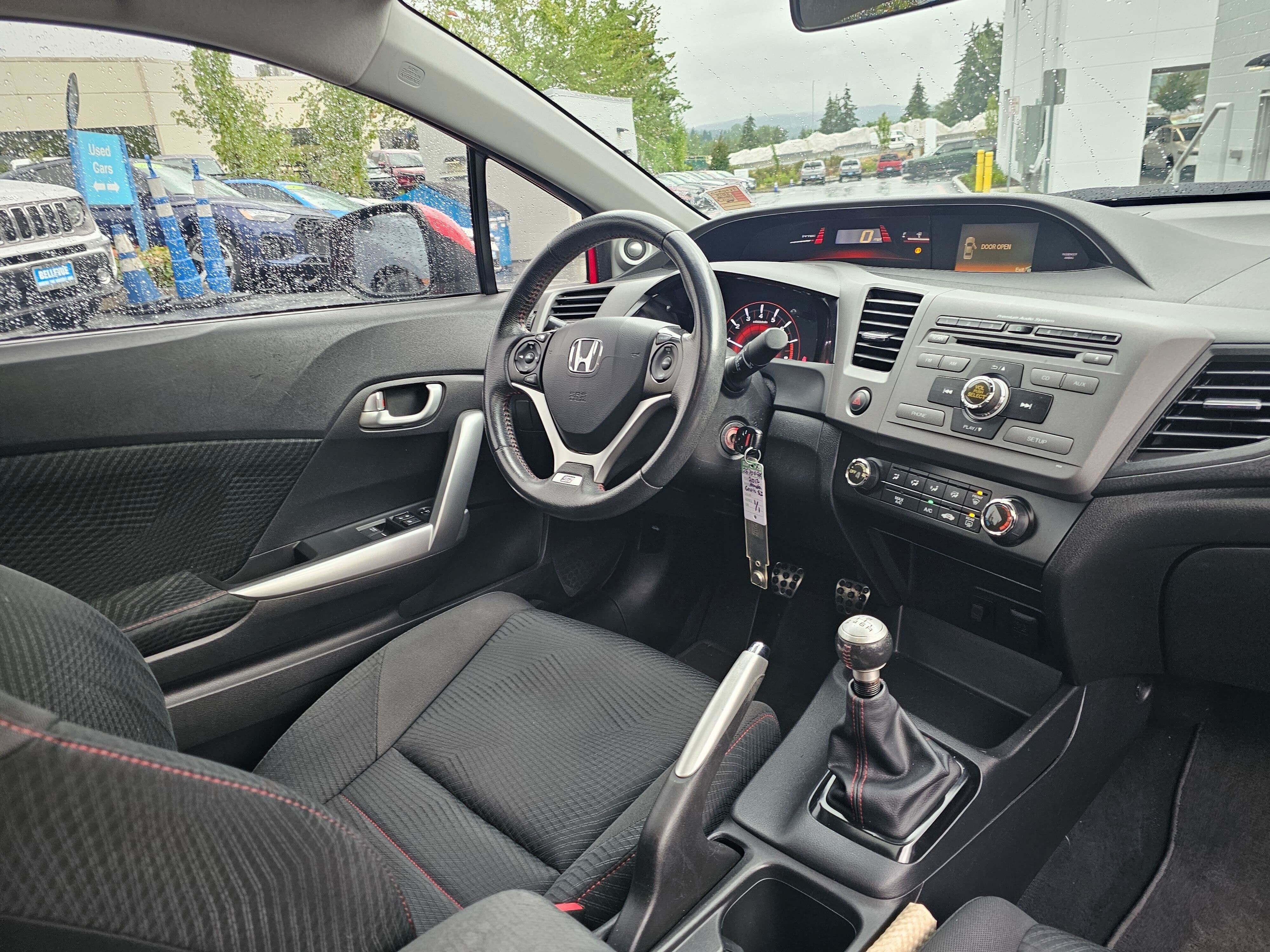2012 Honda Civic Cpe Si