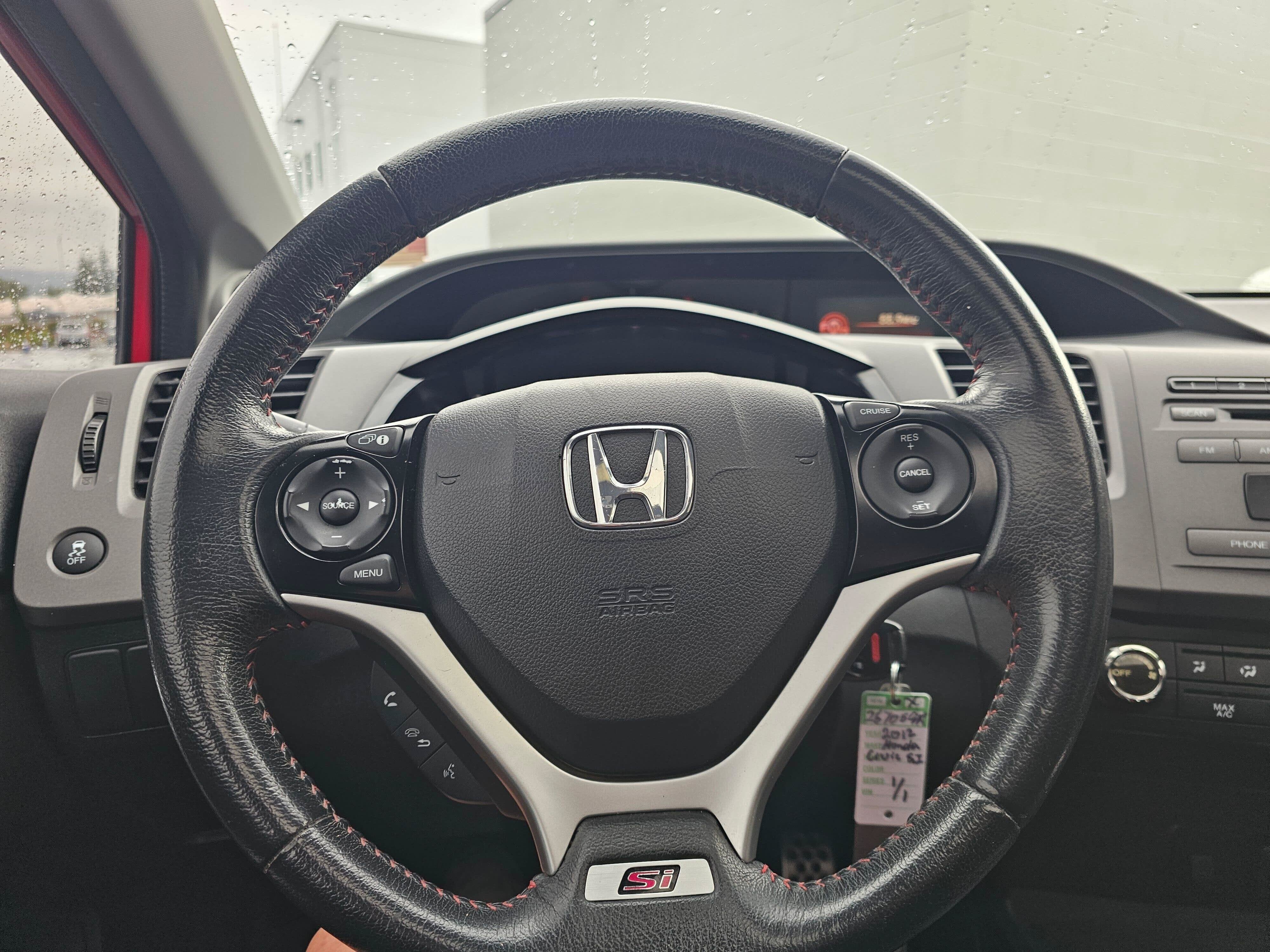 2012 Honda Civic Cpe Si