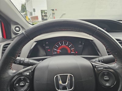 2012 Honda Civic Cpe Si