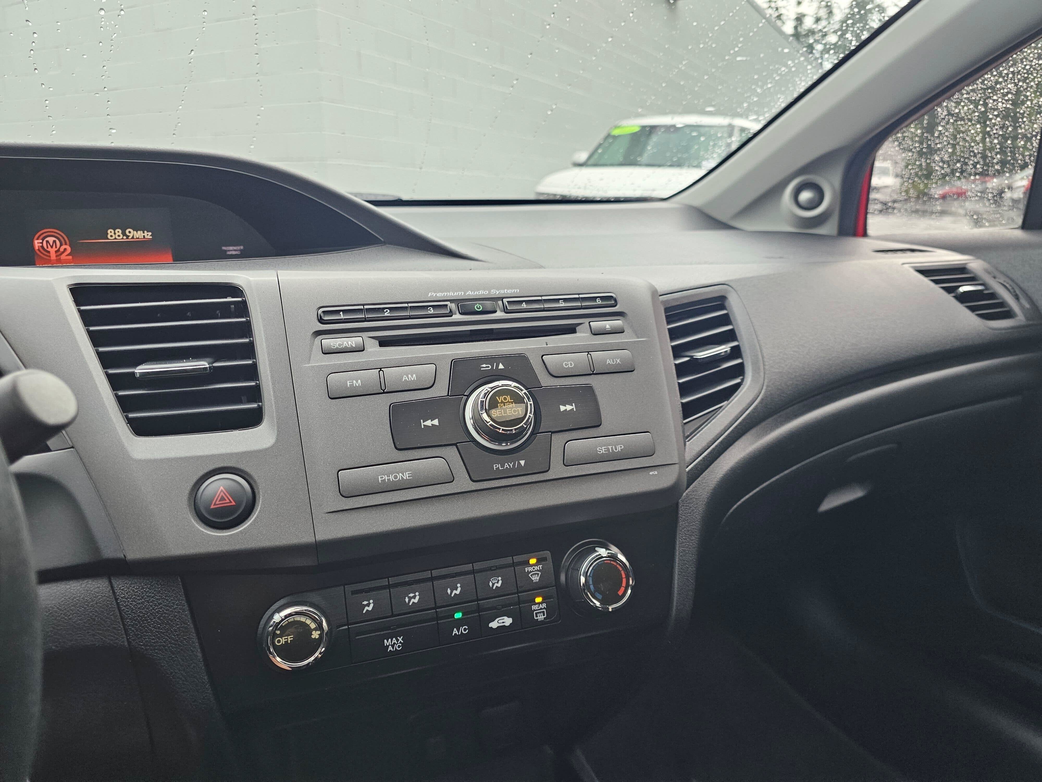 2012 Honda Civic Cpe Si