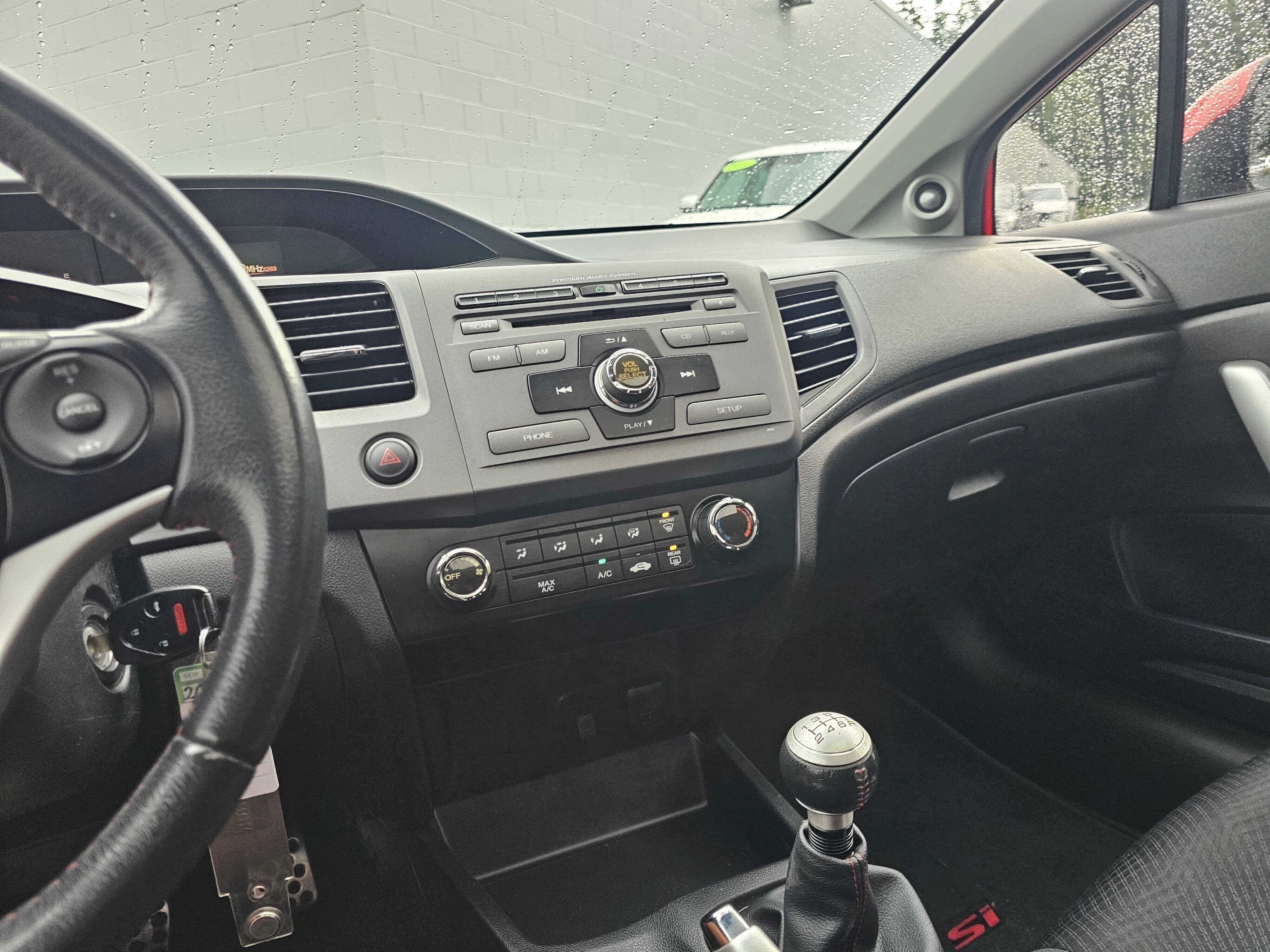 2012 Honda Civic Cpe Si