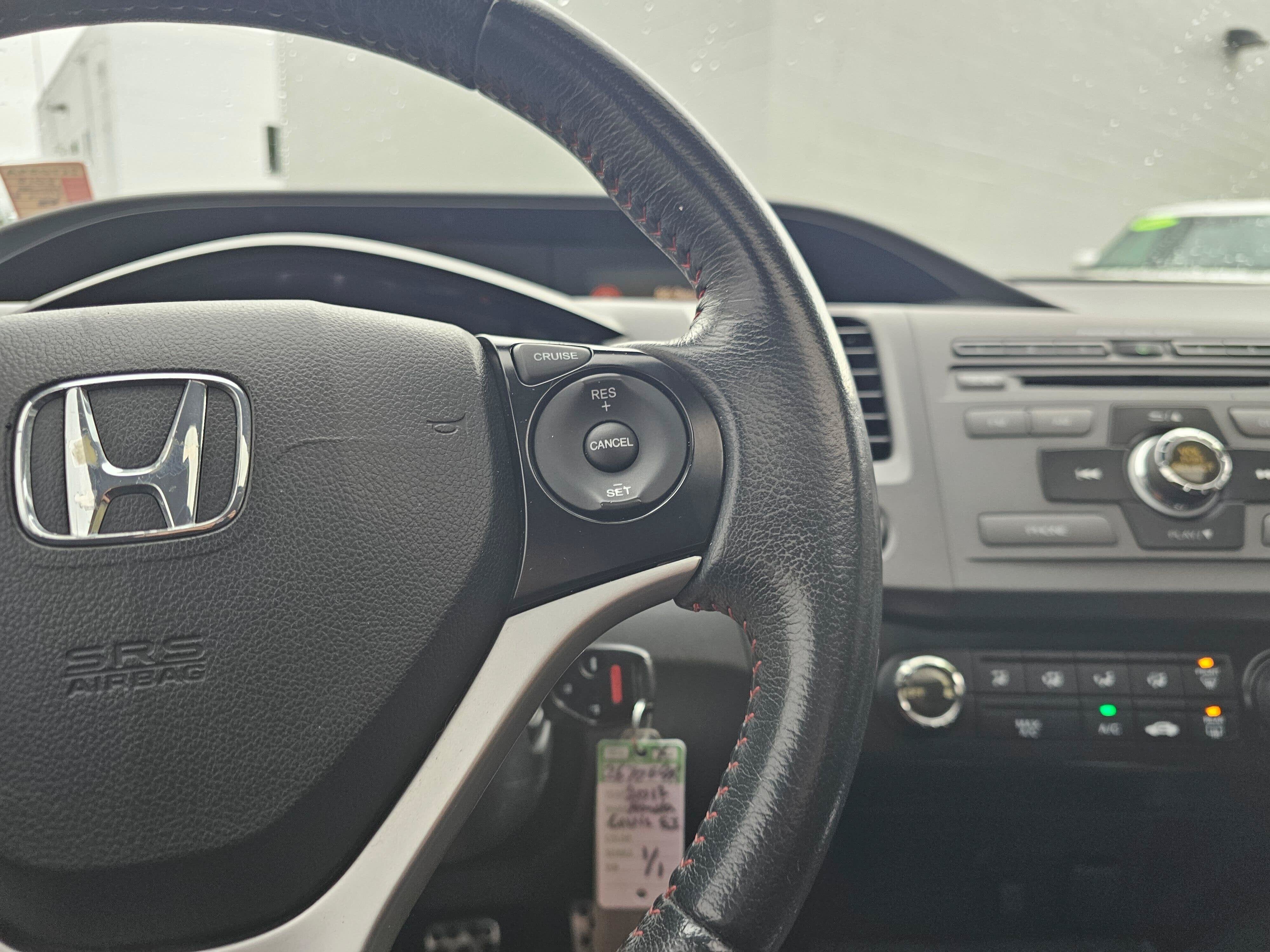 2012 Honda Civic Cpe Si