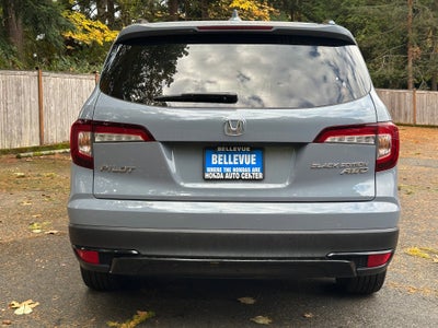 2022 Honda Pilot Black Edition