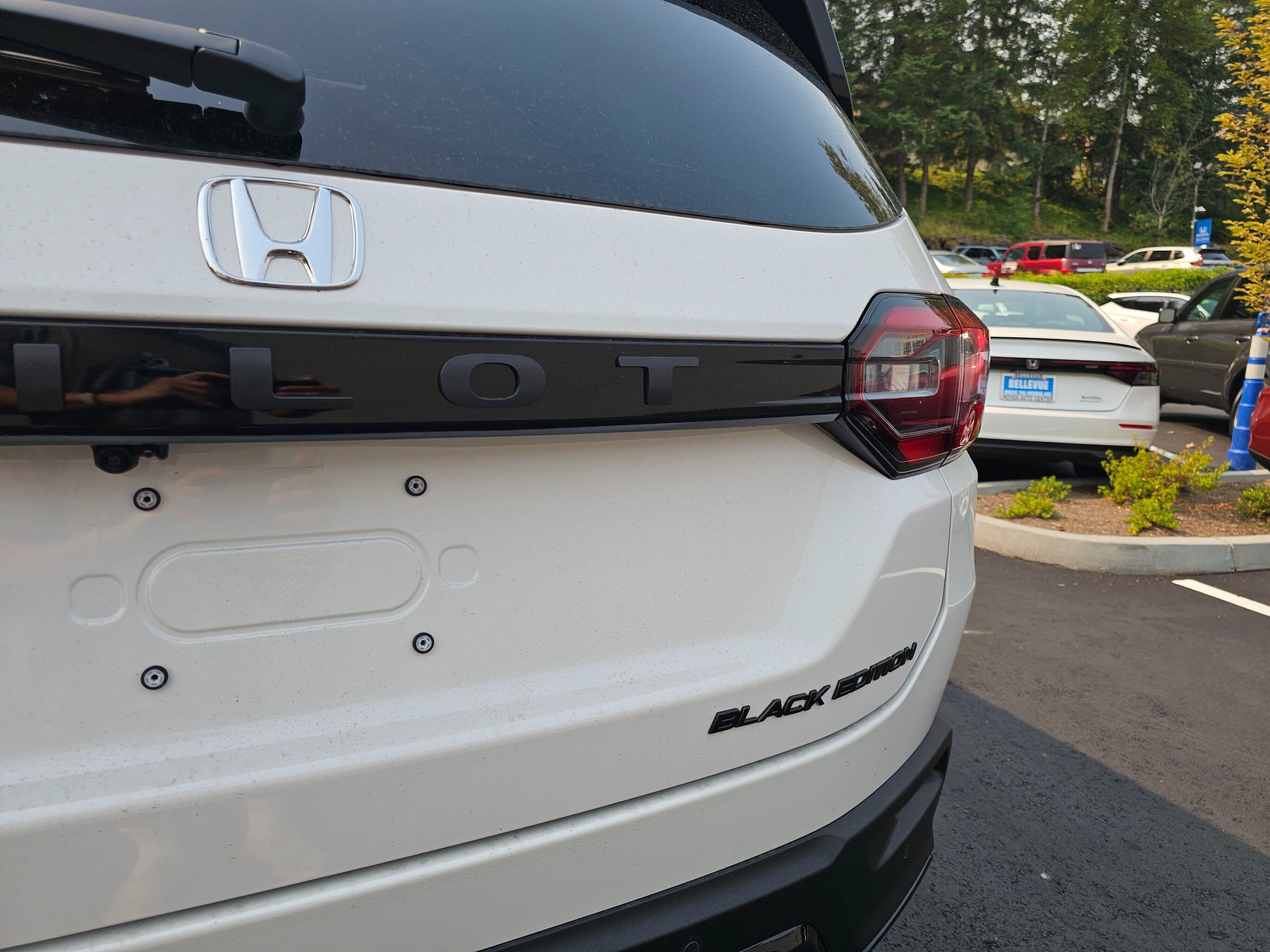 2026 Honda Pilot Black Edition