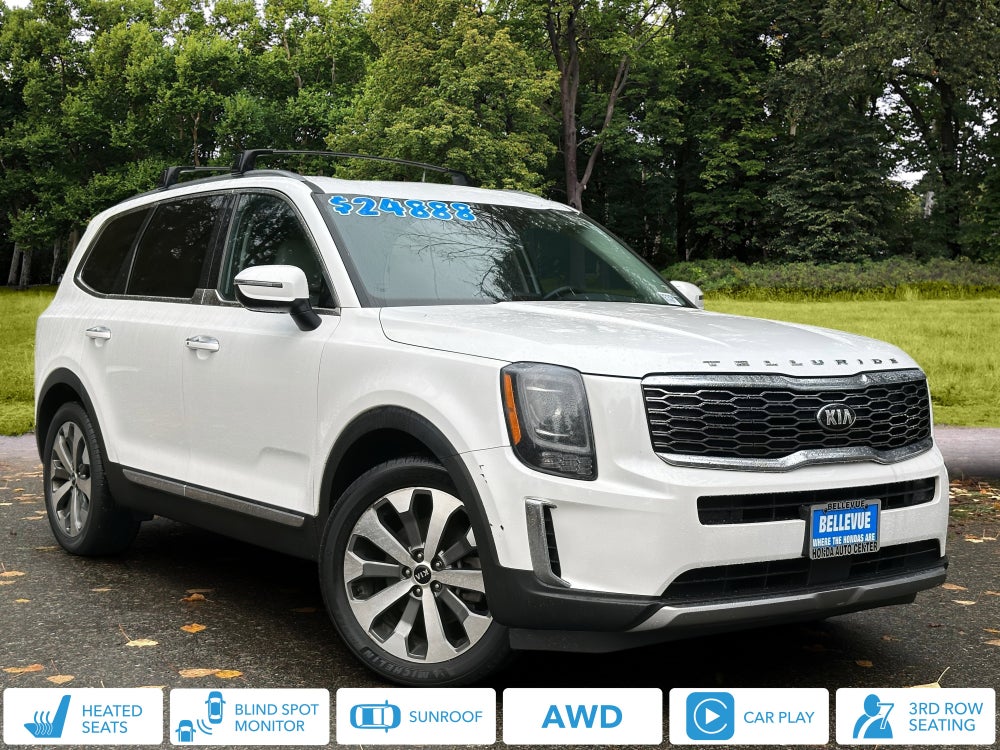 Voxcar KIA Telluride SUV in Snow White Pearl, SEATTLE