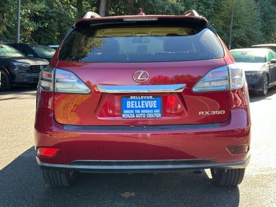 2012 Lexus RX 350 350