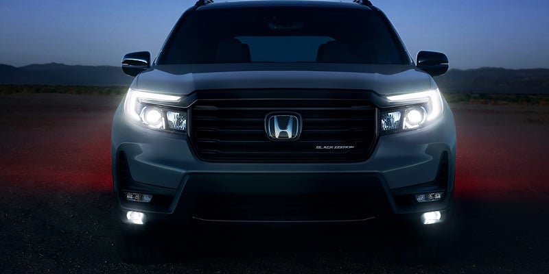 2025 Honda Passport Front Bumper and Headlights