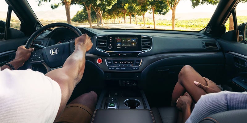 Driving the 2025 Honda Passport