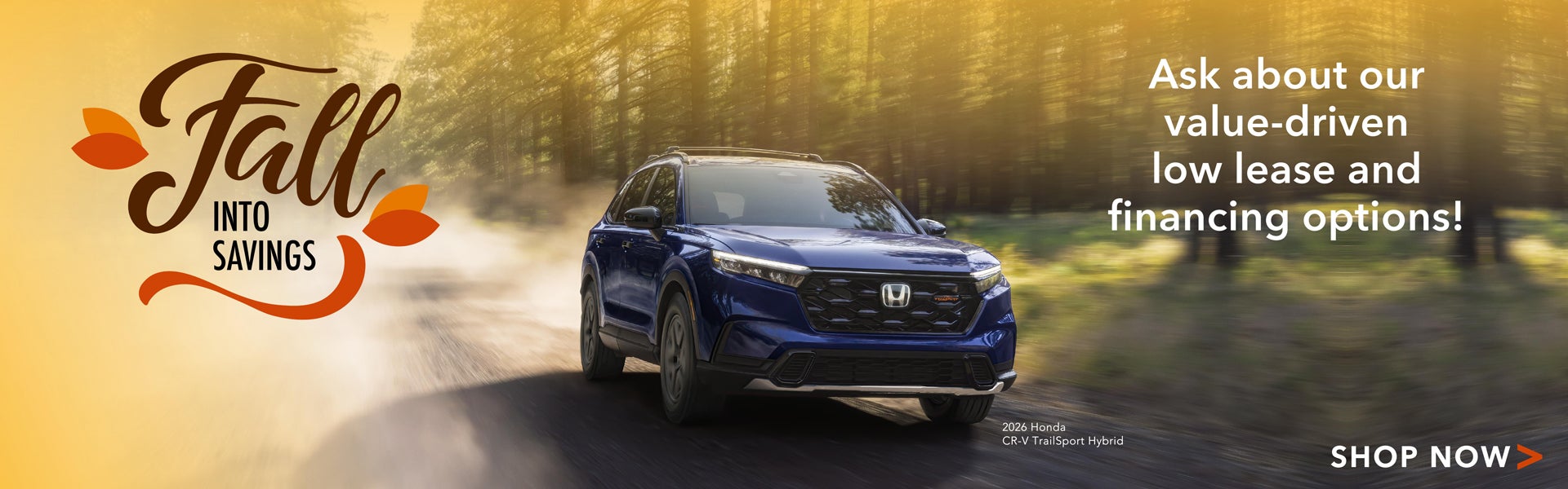Fall into Savings at Honda Auto Center of Bellevue