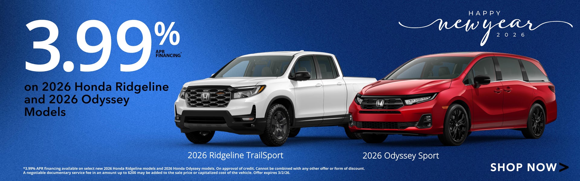 Low Honda APR Financing Rates