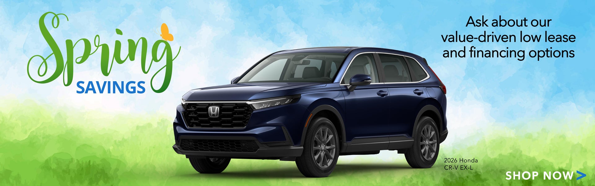 Spring Savings on All New Hondas