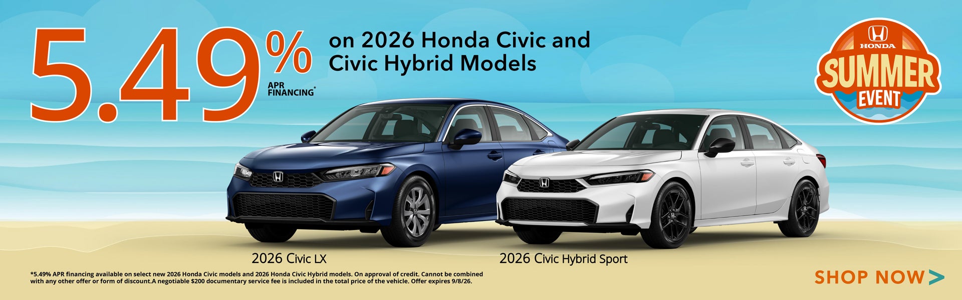 2026 Honda Civic and Civic Hybrid Models