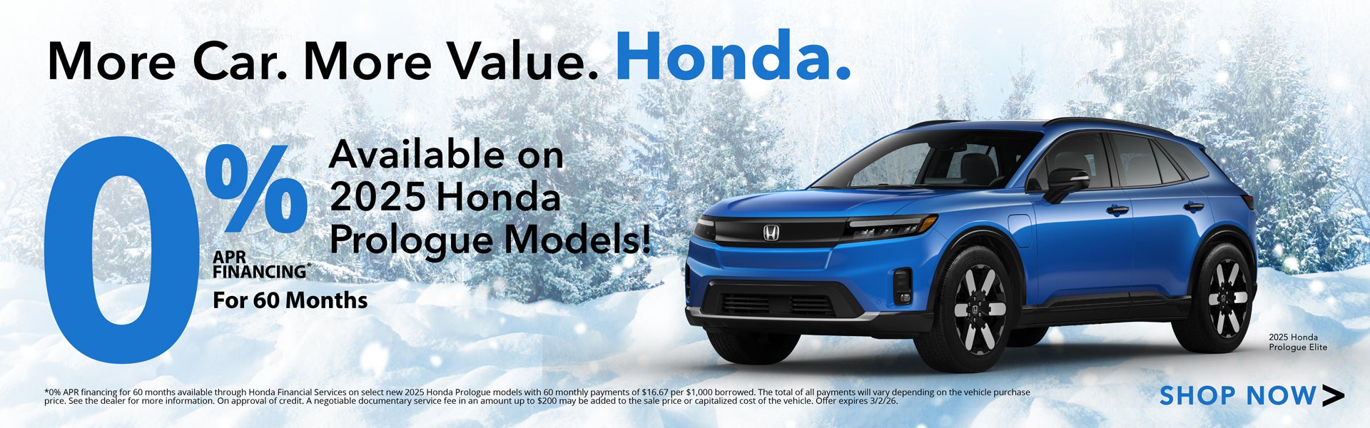 Low Honda APR Financing Rates