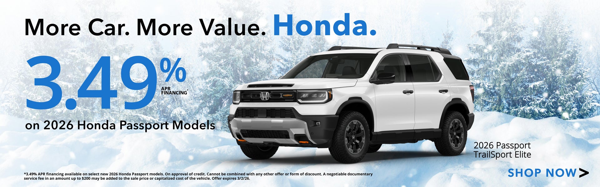 Low Honda APR Financing Rates